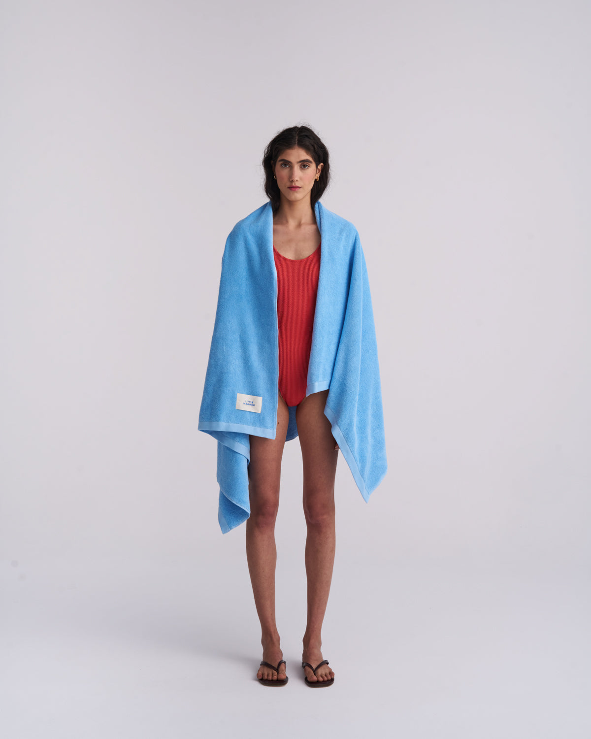 Coastal Blue Terry Towel