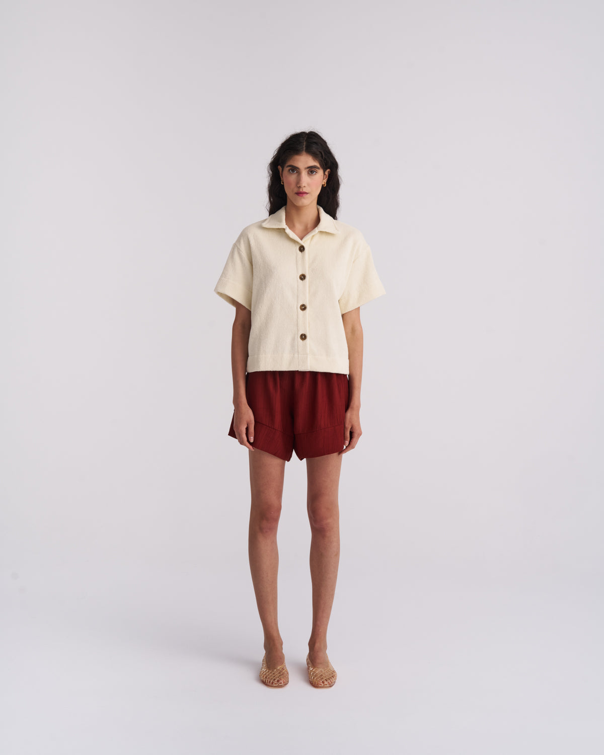 Off-White Terry Shirt - Women's