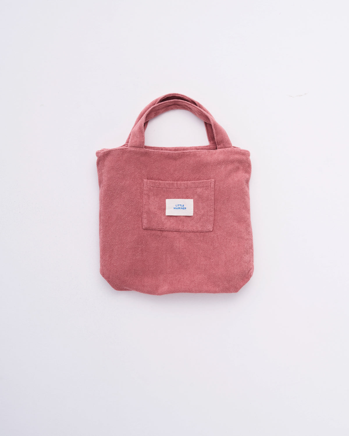 Dusty Rose Terry Tote | LITTLE MARINER