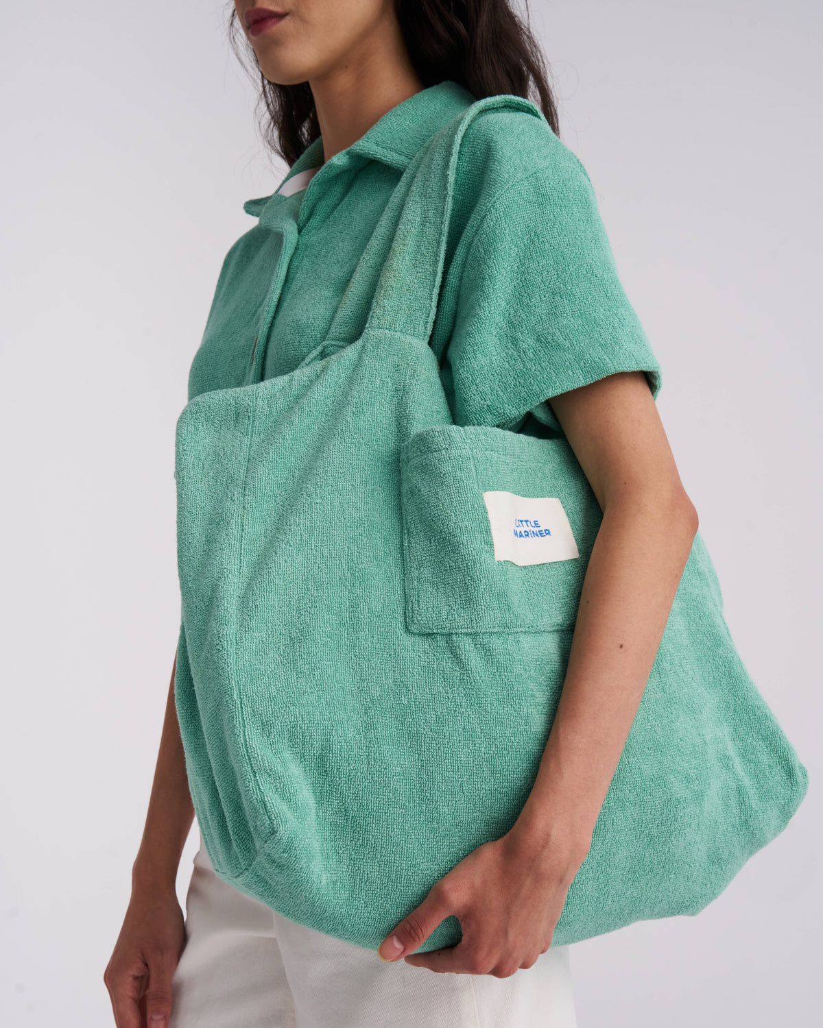 Sage Green Terry Bag