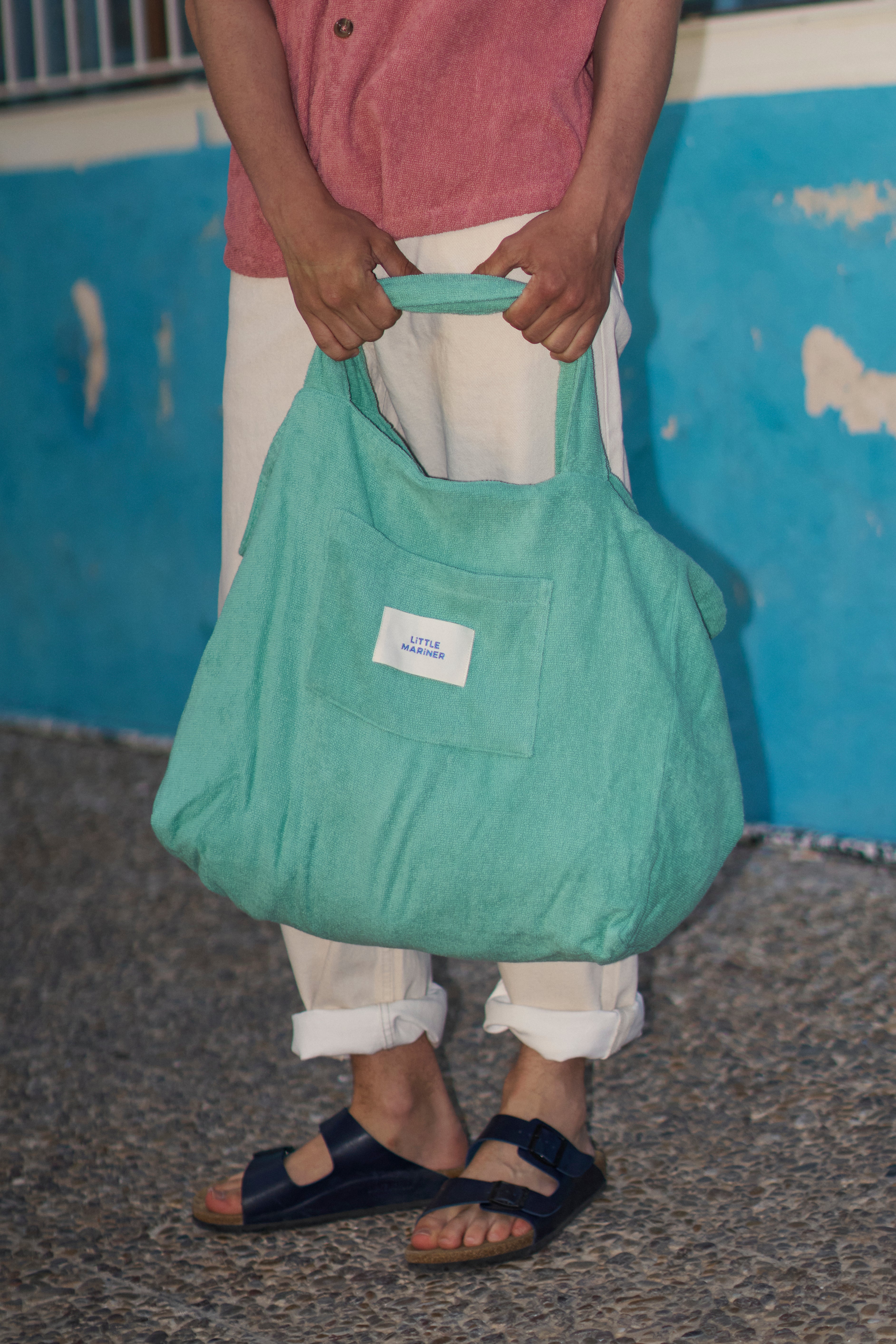 Sage Green Terry Bag