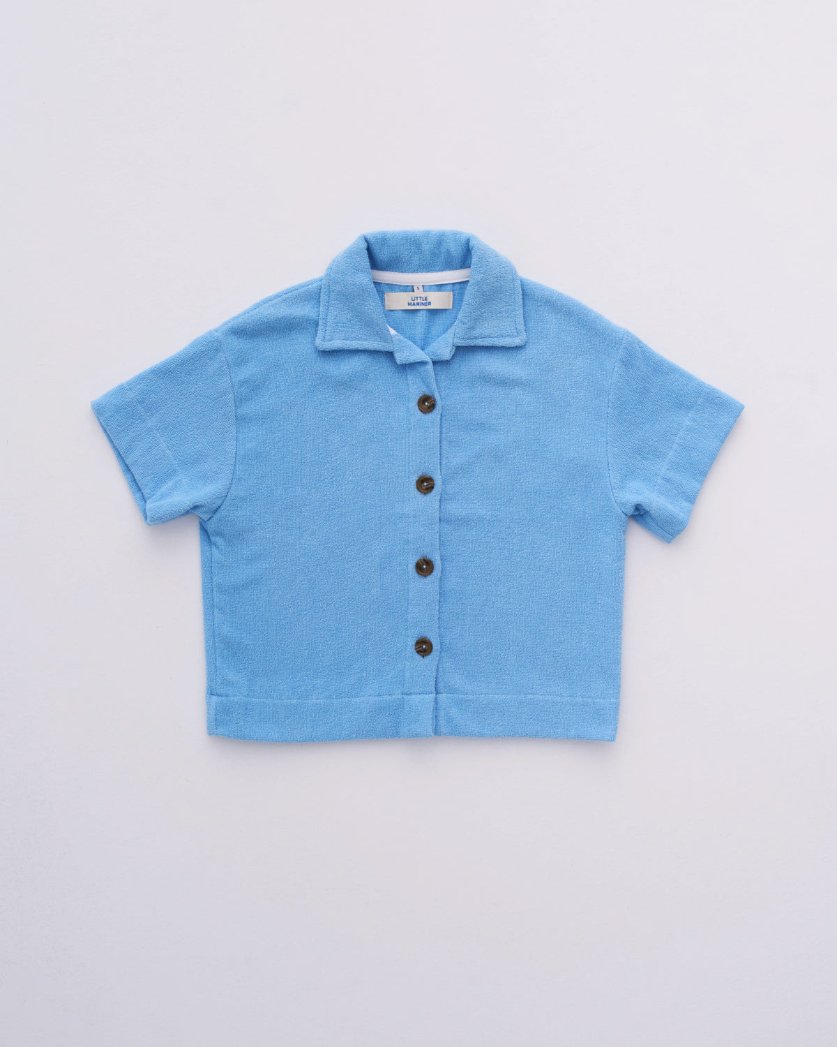 Coastal Blue Terry Shirt - Women's