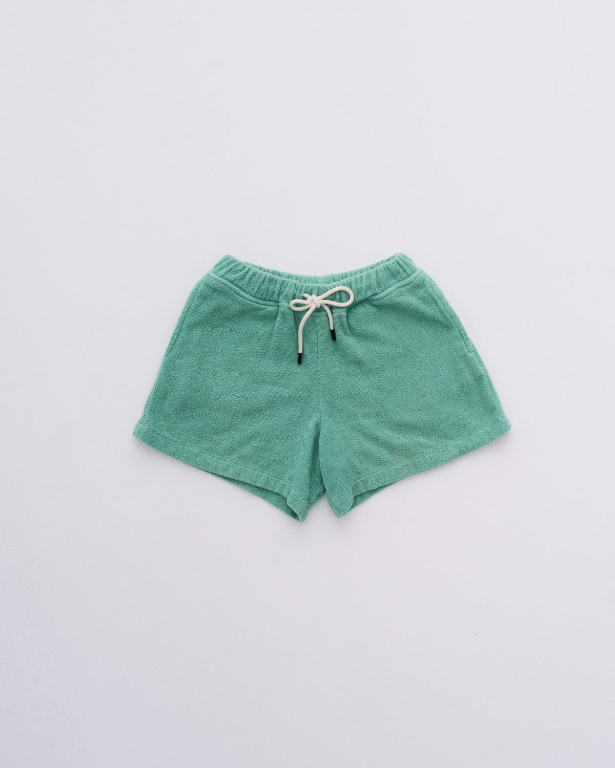 Sage Green Terry Shorts - Women's